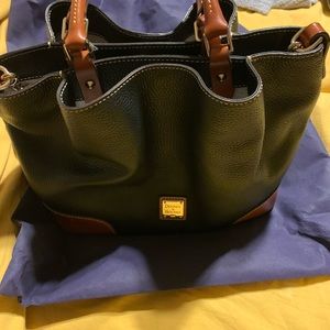 Dooney and Bourke pebble leather handbag. Excellent condition